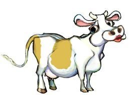 Hera Cow Symbol darwing