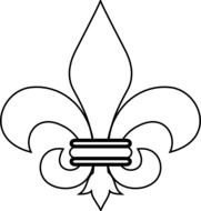 Fleur De Lis Clip Art N66