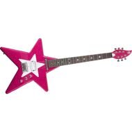 pink rock star guitar