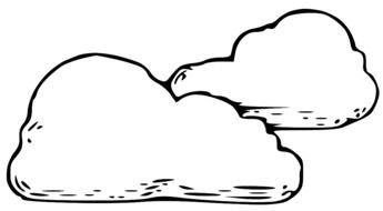 Cloud Clip Art drawing