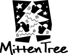 Mitten Tree as a graphic illustration