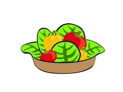 Salad Bowl Clip Art Free N2