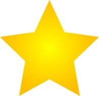 Big Gold Star Clip Art N4