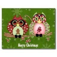 Merry Christmas Owl