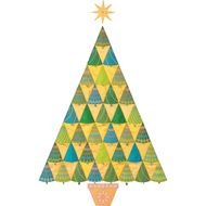 Fabric Cutting tree drawing
