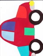 car made in kindergarten