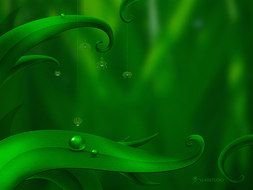 Dark Green drawing