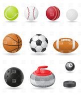Sport Balls Clip Art N25