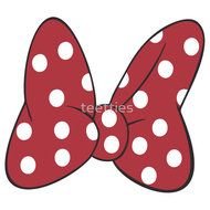 Minnie Mouse Bow Clip Art N34