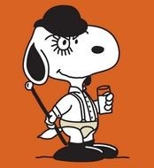 Snoopy Orange M eacutecanique
