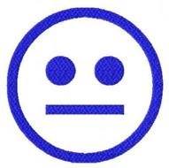 Straight Face Smiley N8