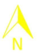 North Arrow Clip Art N14