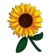 Cartoon Sunflower N11