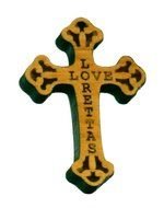 Wooden Cross Necklace N2