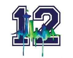 Seattle Seahawks 12th drawing