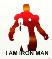 Ä°llustration of the Iron Man Logo