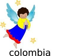 colombia as a picture for clipart