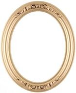 Gold Oval Frames N3