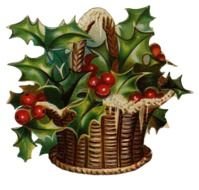 Victorian Christmas Clip Art N4