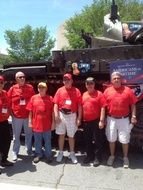 photo of a group of Vietnam War veterans