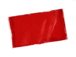 Red Stamp rectangular