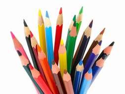 Different colorful pencils clipart