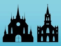 Church Vector darwing