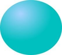 Blue Ball Clip Art N5