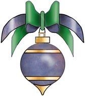 Christmas Bauble Clip Art Free N2