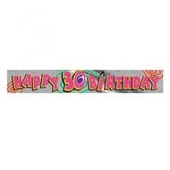Happy 30th Birthday Banner