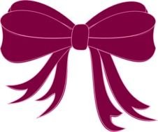 Black Bow Clip Art N7
