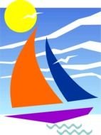 Sailboat Clip Art Illustrations