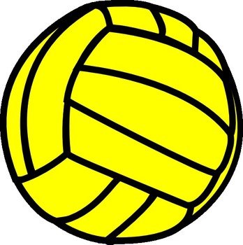 Volleyball Clip Art Black And White N8