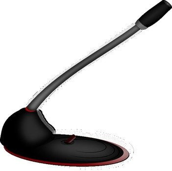 Microphone Stand Clip Art N20