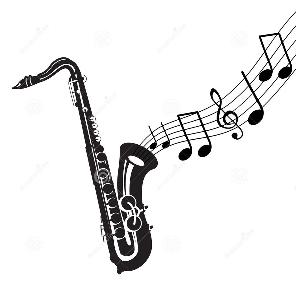 Alto Sax Clip Art N3