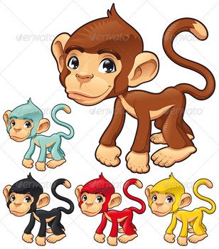 Monkey Tattoos