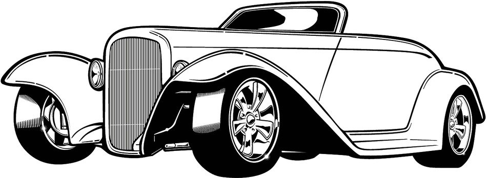 Hot Rod Clip Art N24