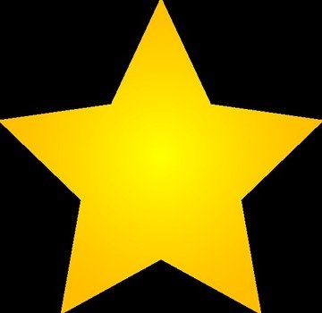 Big Gold Star Clip Art N4
