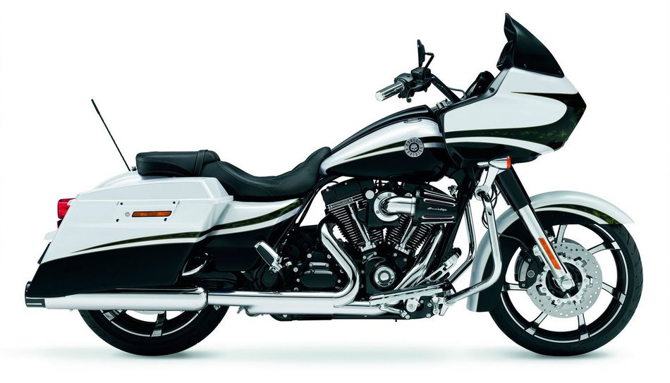 İllustration of Harley Davidson motorcycle