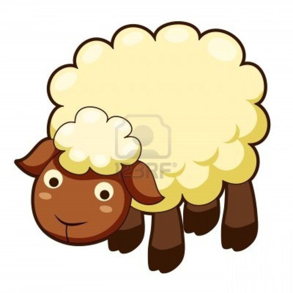 Cute Sheep Clip Art N12