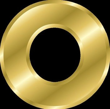 Alphabet Letter O Clip Art N2