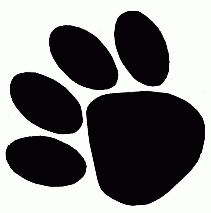 Dog Paw Print N45