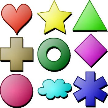 Shapes Clip Art N40