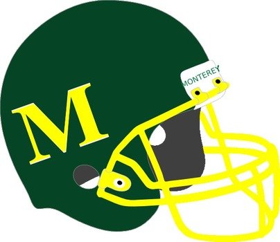 Green Football Helmet Clip Art N4