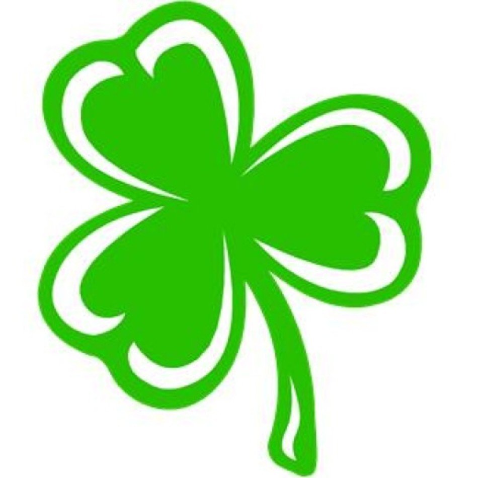 Green Shamrock Clip Art N4