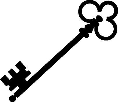 Black Key Clip Art