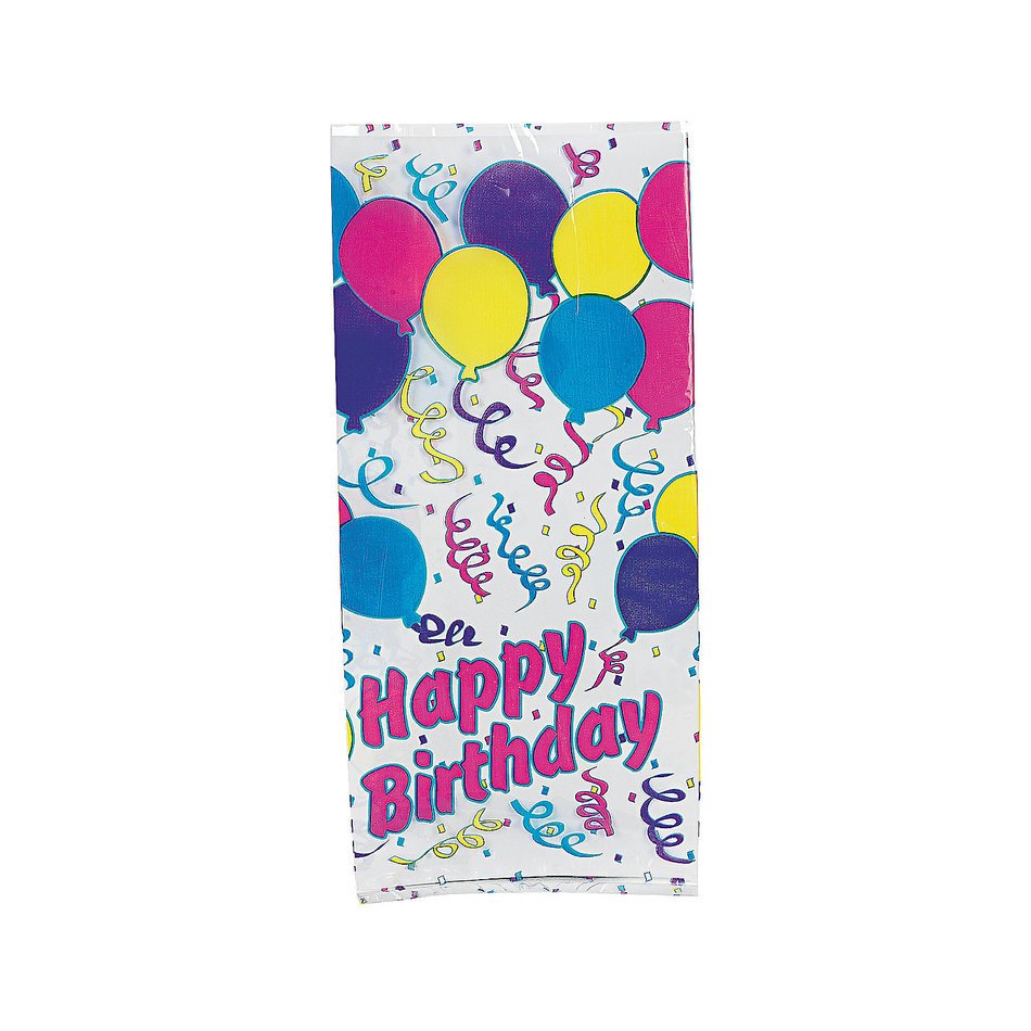 clipart of the Birthday Goody Bags