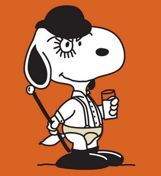 Snoopy Orange M eacutecanique