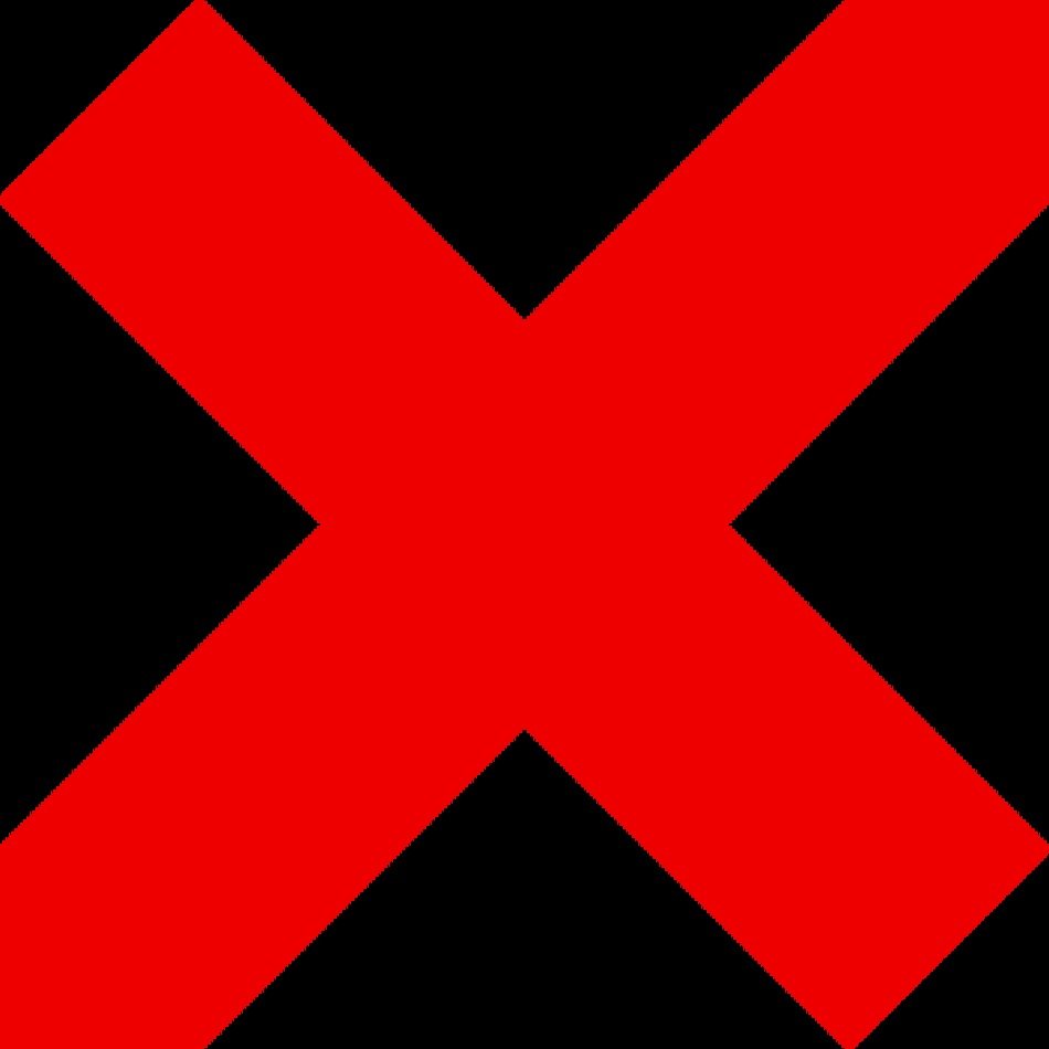 Not Symbol Clip Art