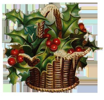 Victorian Christmas Clip Art N4
